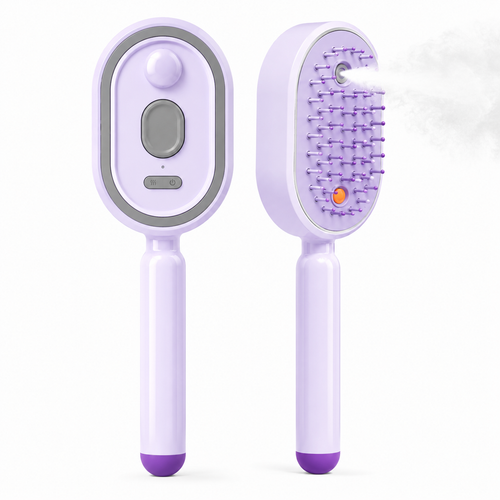 5-in-1 Mist Massage Hair Brush